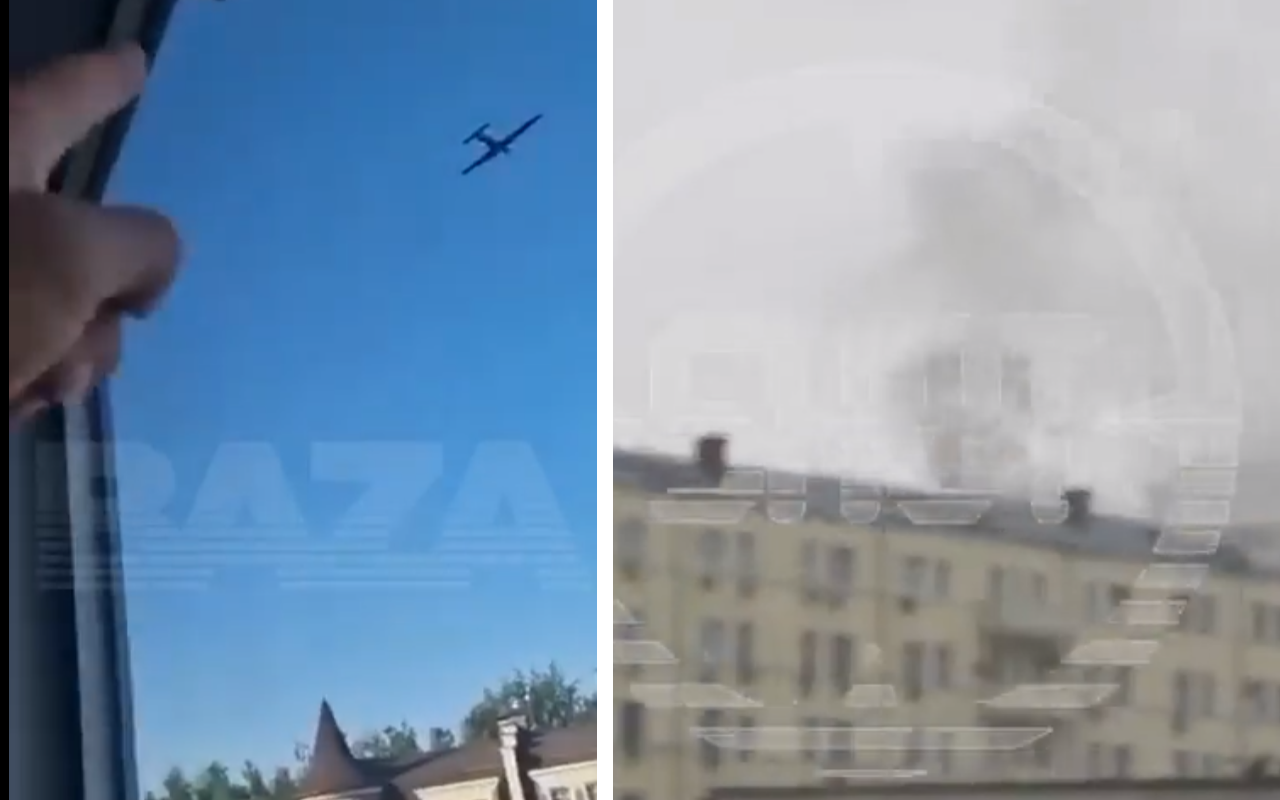 MOSCOVA a fost ținta unui atac cu drone, marți dimineață. Rușii vorbesc de pagube „minore” la mai multe clădiri, fără „răniți grav”