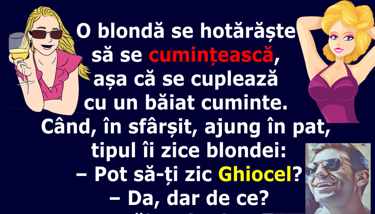 BANCUL ZILEI | „Pot să-ți zic Ghiocel?”