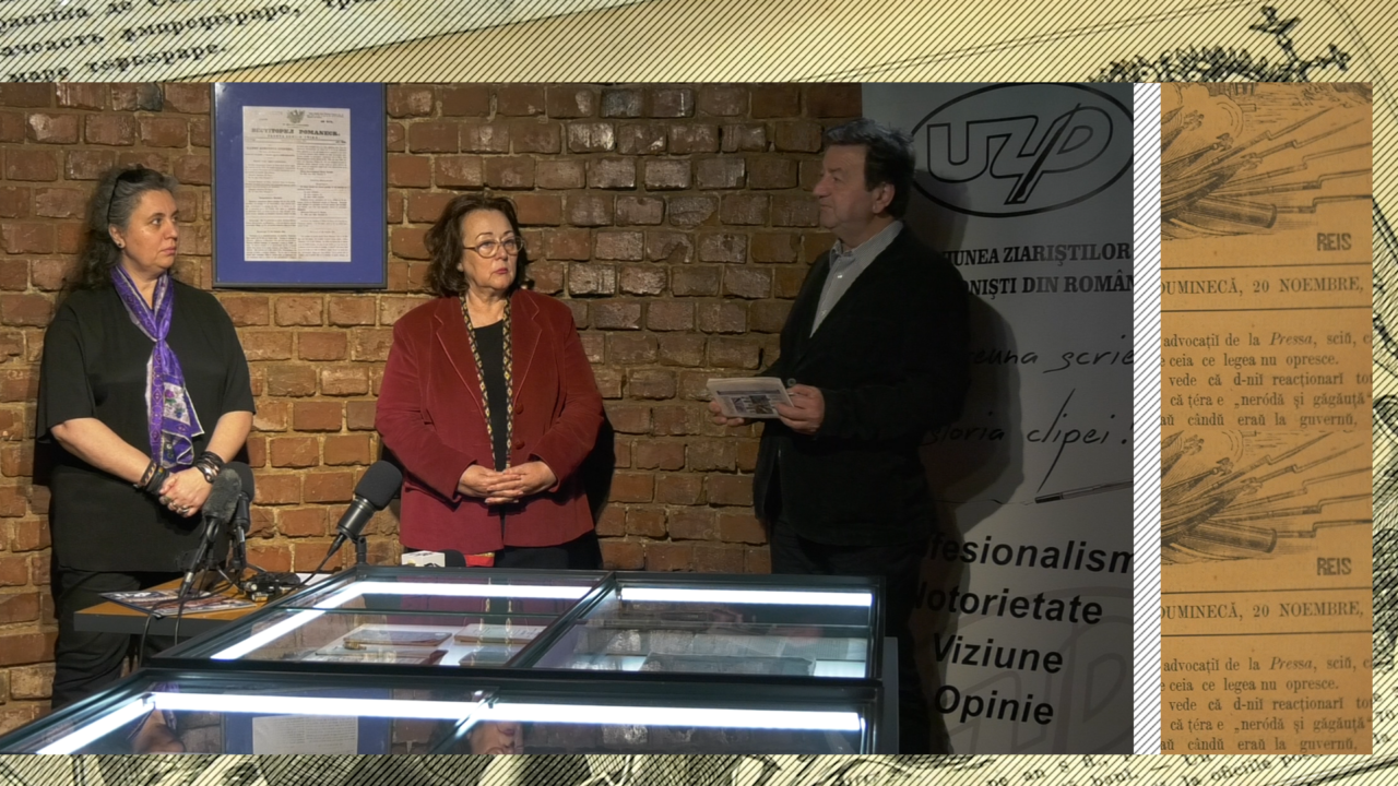 VIDEO | Expoziție dedicată presei, la Muzeul Literaturii. ”Într-o perioadă de 60 de ani, în România au apărut câteva sute de reviste și de publicații”