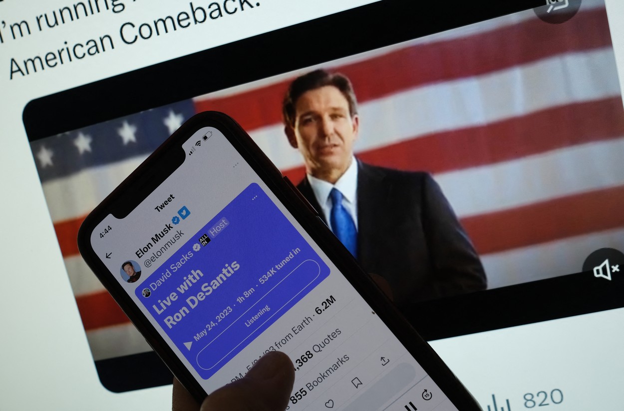 Republicanul Ron DeSantis și-a anunțat CANDIDATURA la Casa Albă într-un eveniment plin de erori tehnice. Trump: „A distrus internetul. Urmează țara”