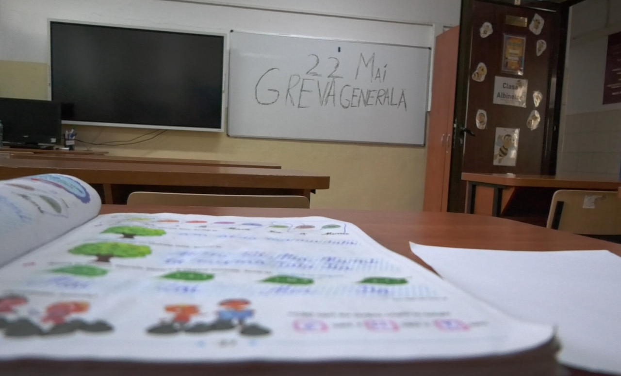 EXCLUSIV | Președintele Consiliului Elevilor critică modul haotic în care se desfășoară greva. „Există școli care fac online, au fost comasate orele”