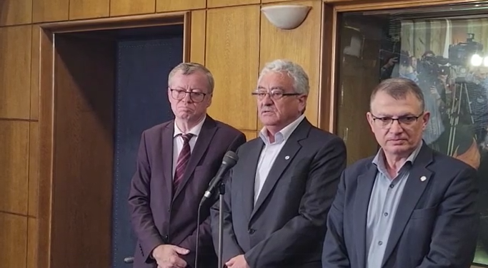 VIDEO | Liderul FSLI, Simion Hancescu, după negocieri: „Greva va continua. Oferta Guvernului este cea pe care am mai avut-o în urmă cu câteva zile”