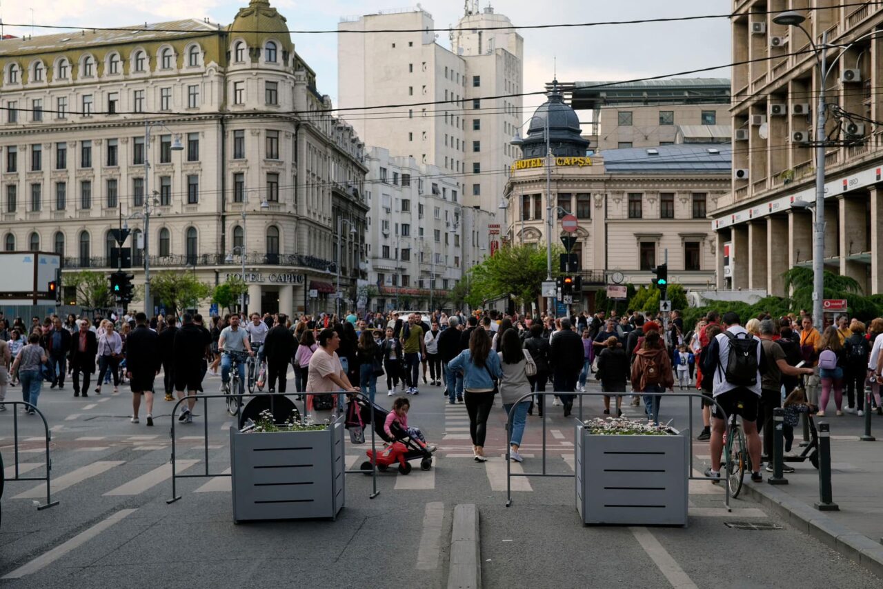 Străzi importante din București, închise în weekend pentru organizarea mai multor evenimente, precum „The color run”