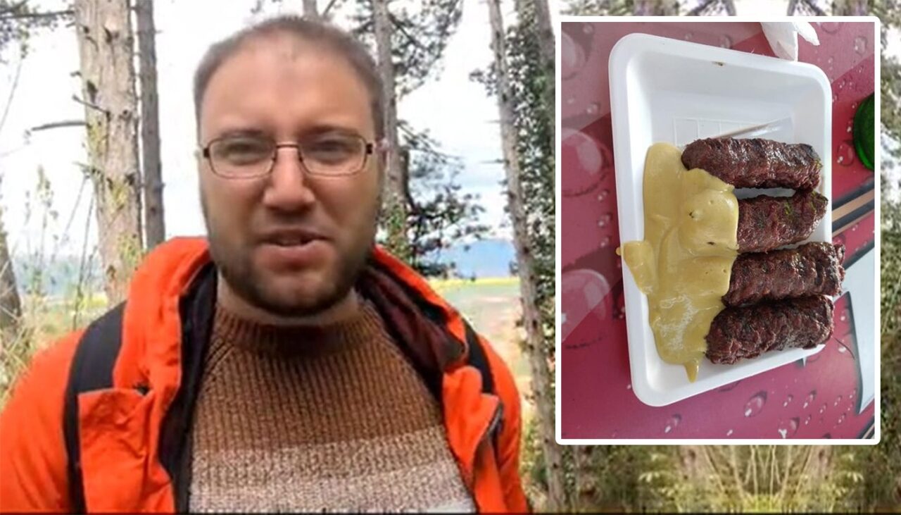 Cum a reacționat acest turist britanic, după ce a mâncat mici, pentru prima dată, în România: „Nu mă…”