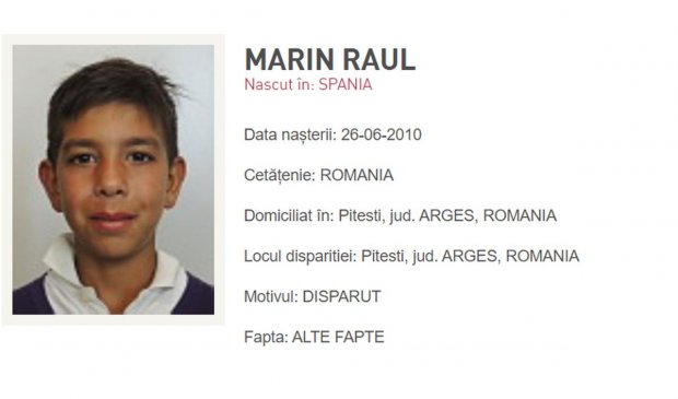Un băiat din Pitești, în vârstă de 12 ani, a DISPĂRUT de 10 zile de acasă. Polițiștii fac apel la populație, pentru a putea fi găsit cât mai repede