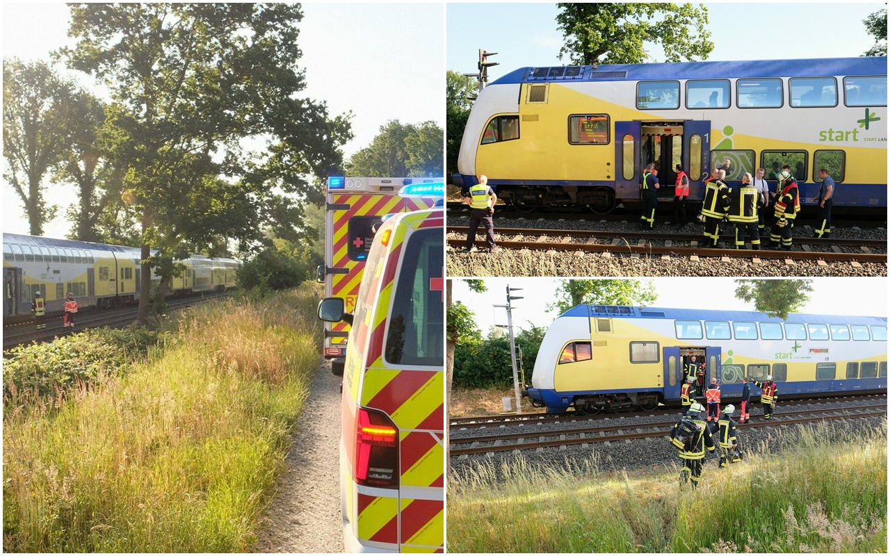 Român călcat de TREN în Germania, sub ochii fratelui său. Trupul, aruncat la 100 de metri