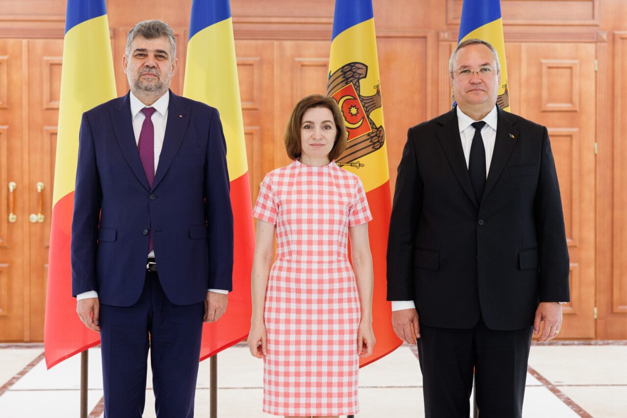 Maia Sandu, după întâlnirea cu Marcel Ciolacu și Nicolae Ciucă: ”Simțim sprijinul Bucureștiului la fiecare pas în procesul nostru de aderare la UE”