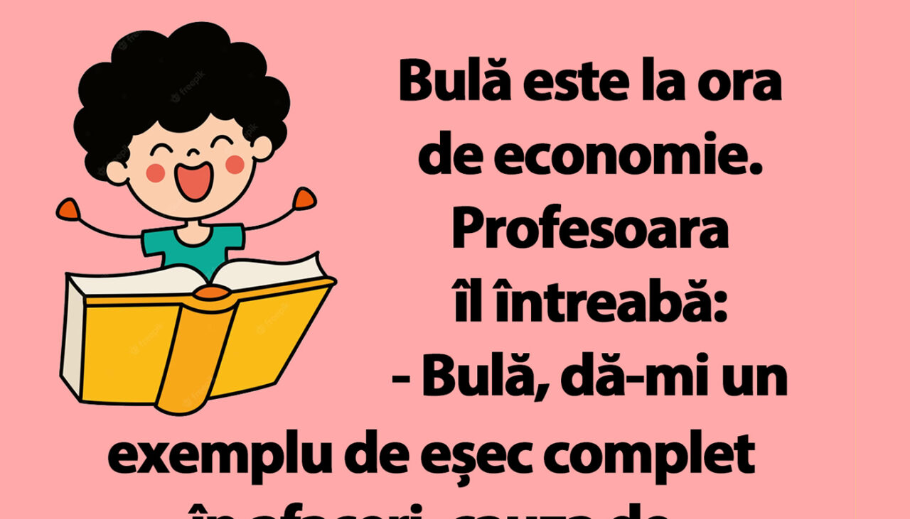 BANC | Bulă, la ora de economie