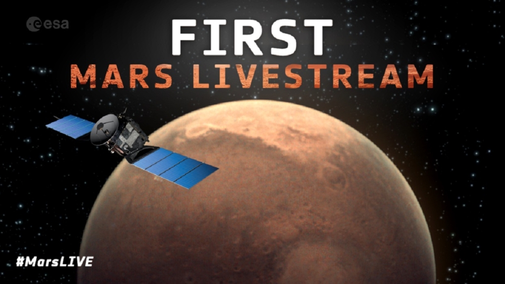 VIDEO | Agenția Spațială Europeană va efectua prima transmisiune LIVE de pe planeta Marte