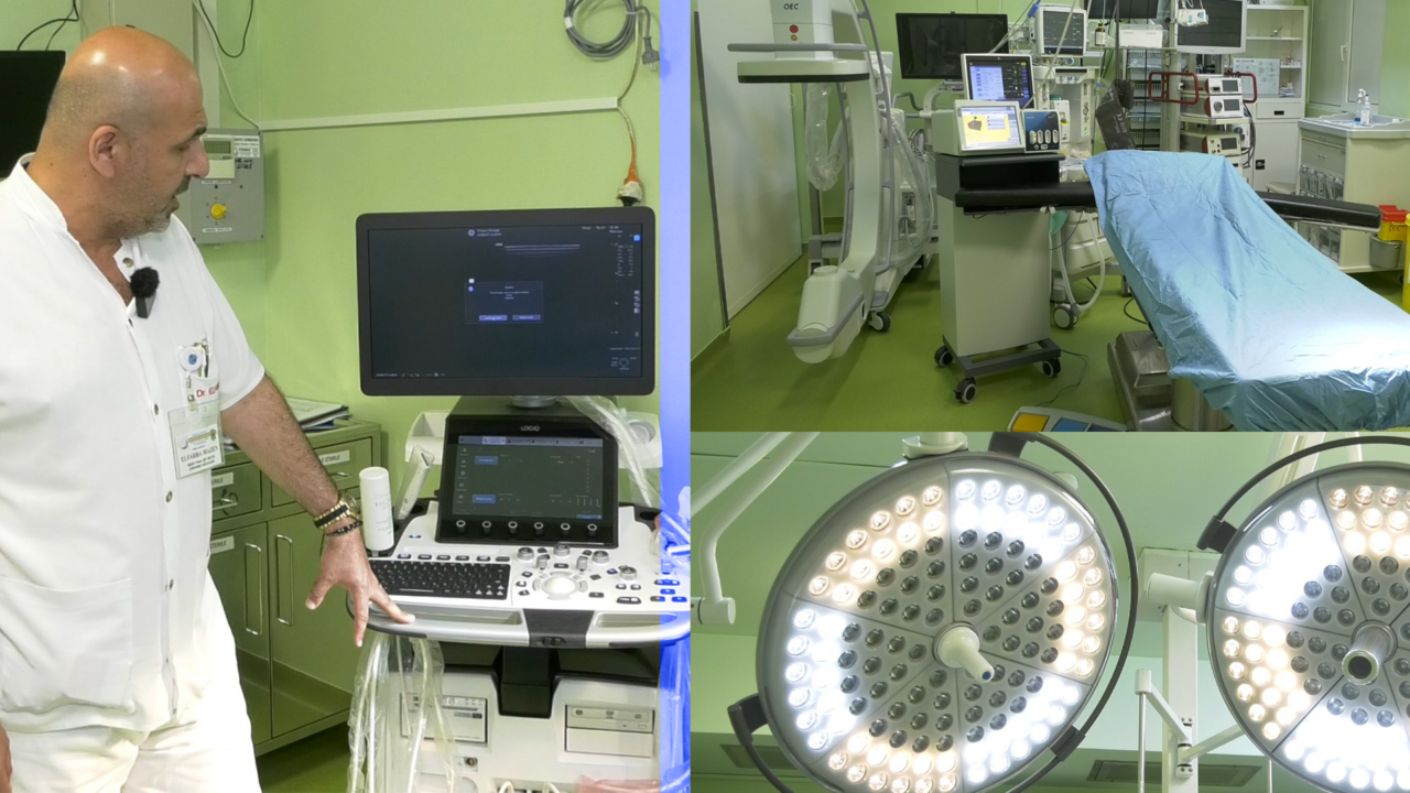 VIDEO | Secția Chirurgie Vasculară a Spitalului de Urgență „Sfântul Ioan”, dotată cu aparate moderne. „Ne ajută foarte mult la operațiile majore” (P)