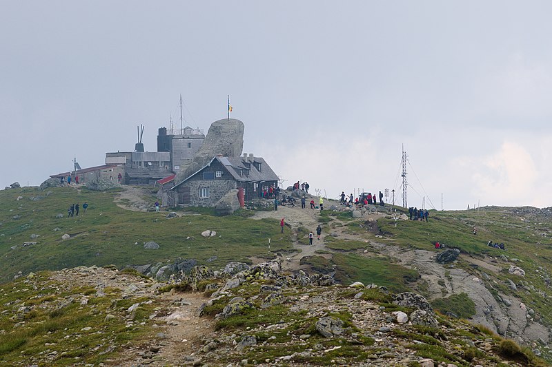 Vârful Omu, printre cele mai RECI locuri din Europa în această dimineață