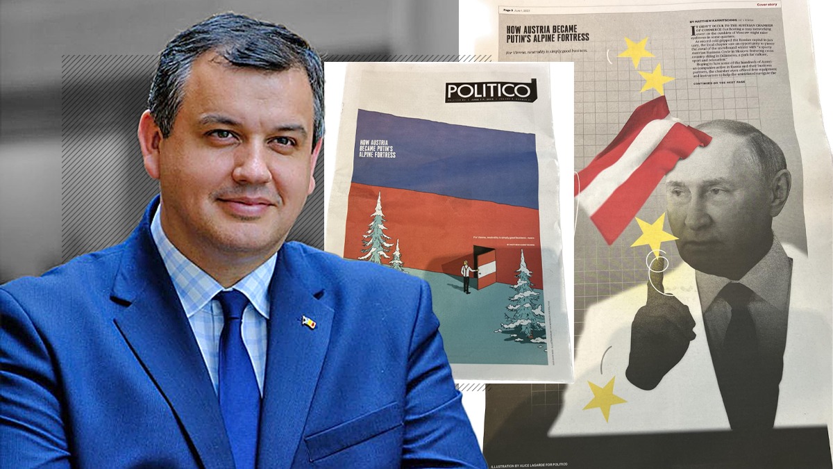 Eugen Tomac: „Ne întrebăm de ce nu intrăm în Schengen: «Cum a devenit Austria fortăreața alpină a lui Putin»”