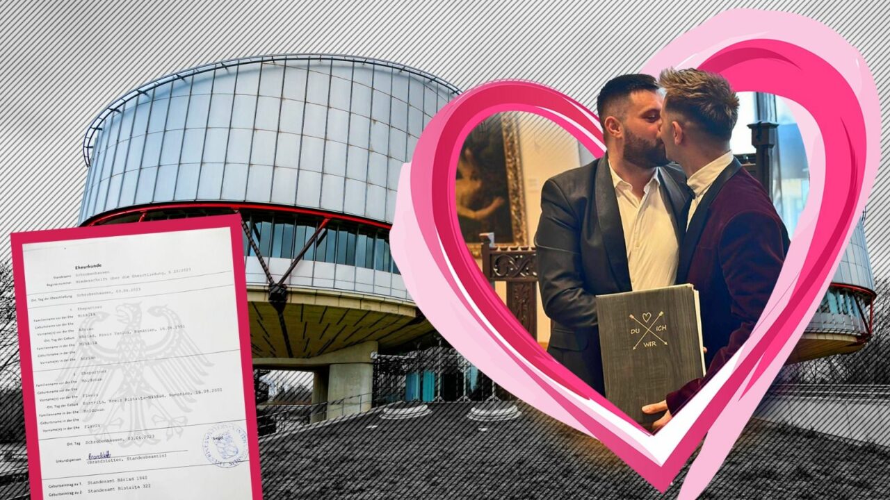 EXCLUSIV | Românii care susțin decizia CEDO. Flaviu, căsătorit cu Adrian în Germania, adoptă un băiețel. „Era visul meu să întemeiez o familie”
