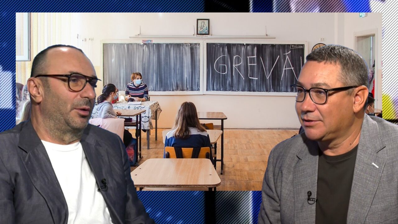 Victor Ponta: „Școlile sunt un DEZASTRU. Problemele nu se rezolvă cu 600 de lei în plus la salariu”