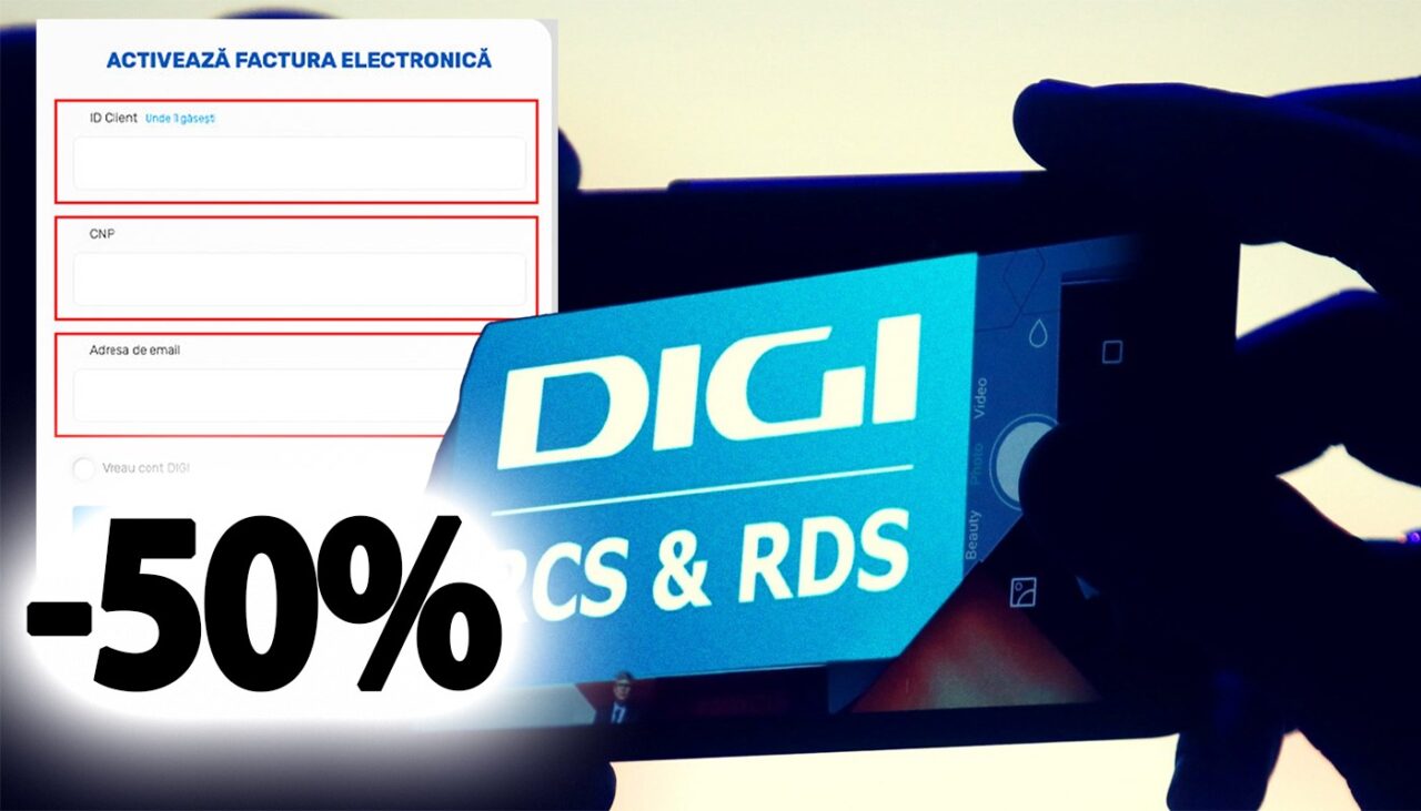 Digi RCS-RDS România micșorează abonamentele cu 50%. Ce trebuie să faci