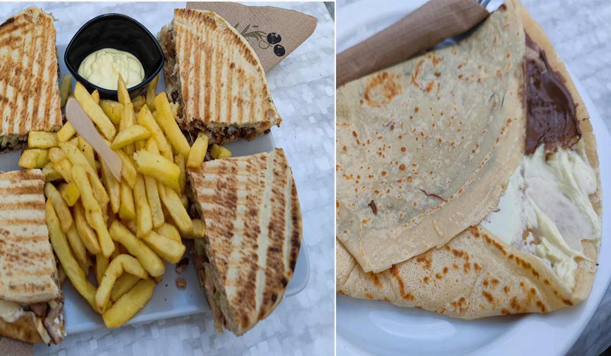 Cât au plătit trei români pentru o CINĂ cu gyros, desert și băuturi, în Grecia. „Atât mănânc eu singur, la o masă”