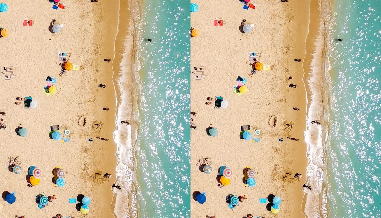 TEST de inteligență | Doar geniile găsesc singura diferență dintre aceste 2 imagini de la mare