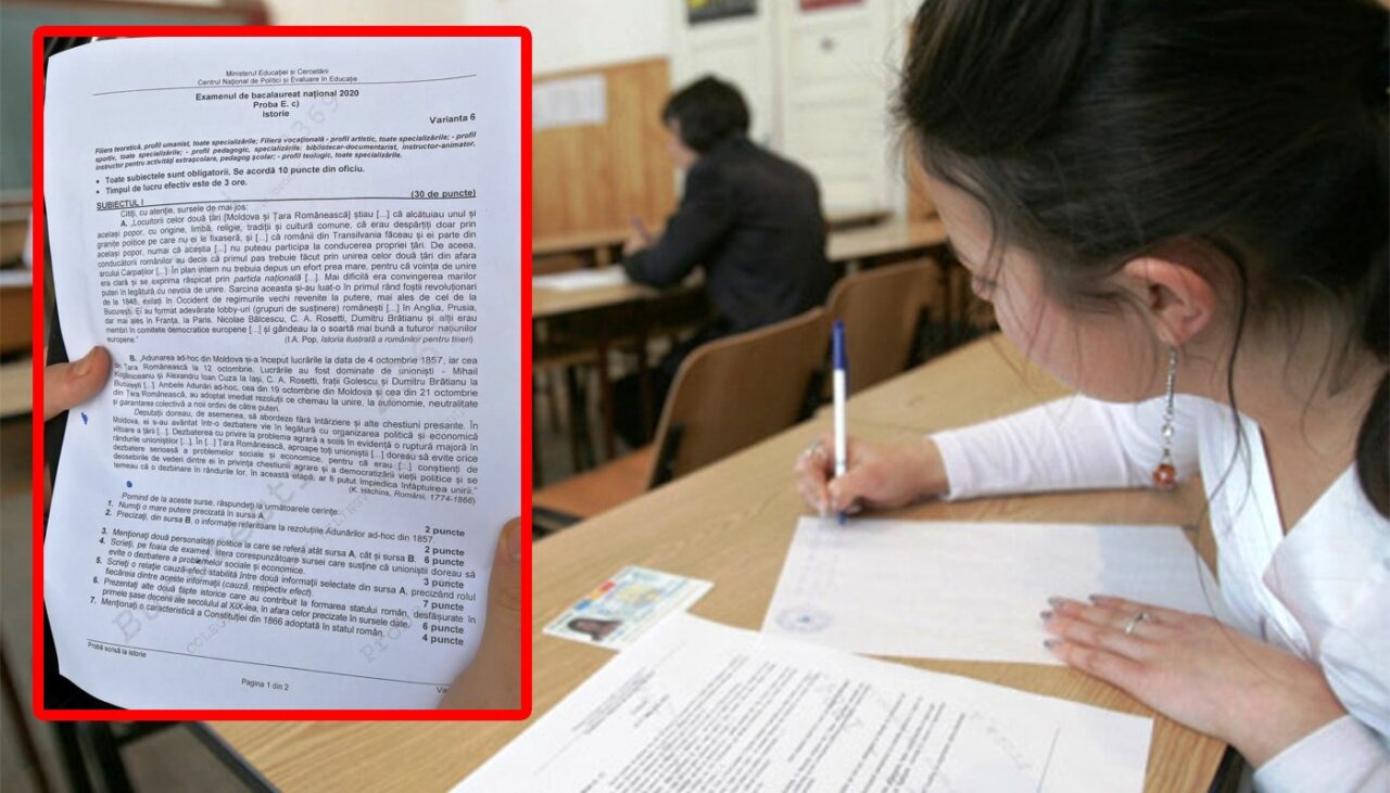 BAC 2023 | Subiectele de la istorie, de astăzi. Ce a dat mari bătăi de cap elevilor