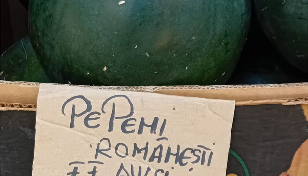 Au apărut pepenii roșii românești! Câți lei costă kilogramul în piață