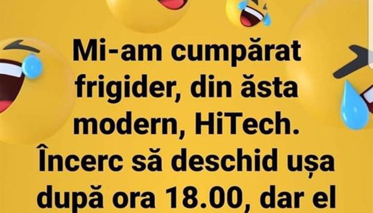 BANCUL de miercuri | Mi-am cumpărat frigider modern, HiTech