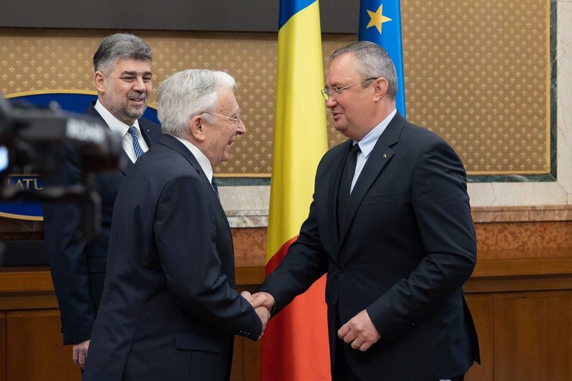 Nicolae Ciucă, după întâlnirea cu Marcel Ciolacu și Mugur Isărescu: „Urmărim ca impactul prețurilor să fie cât mai mic asupra puterii de cumpărare”