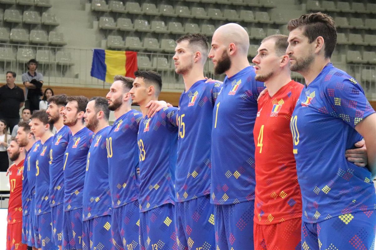 România – Danemarca se joacă miercuri în GOLDEN League! Ce pasiune are uriașul din naționala de volei a „tricolorilor”