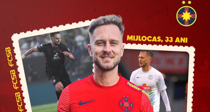 Damjan Djokovic a plecat de la FCSB și semnează cu Rapid! Cât i-a plătit Gigi Becali mijlocașului pentru a pleca