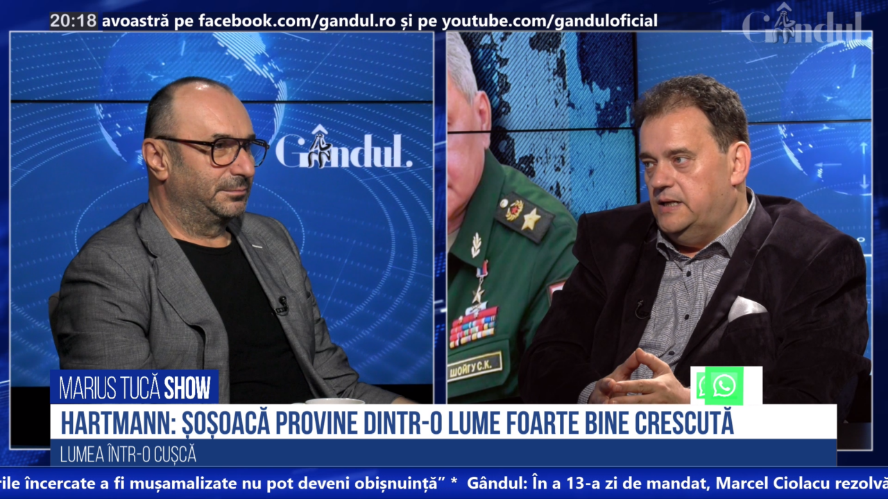 H. D. Hartmann: „Diana Șoșoacă face parte dintr-o lume EXTREM de bine crescută. Este fiica unei persoane de o finețe culturală și științifică”