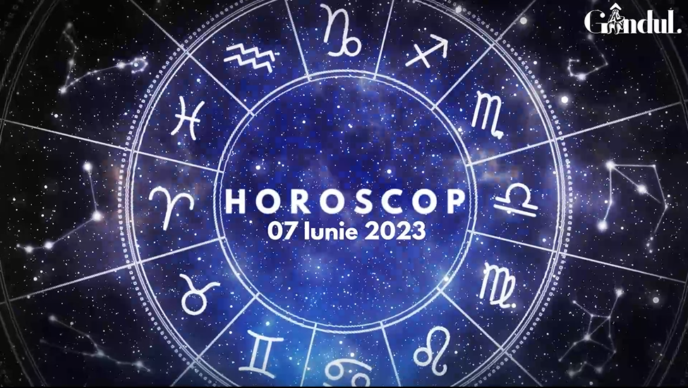 VIDEO| Horoscop zilnic miercuri, 7 iunie 2023. Conjuncție între Lună și Pluto