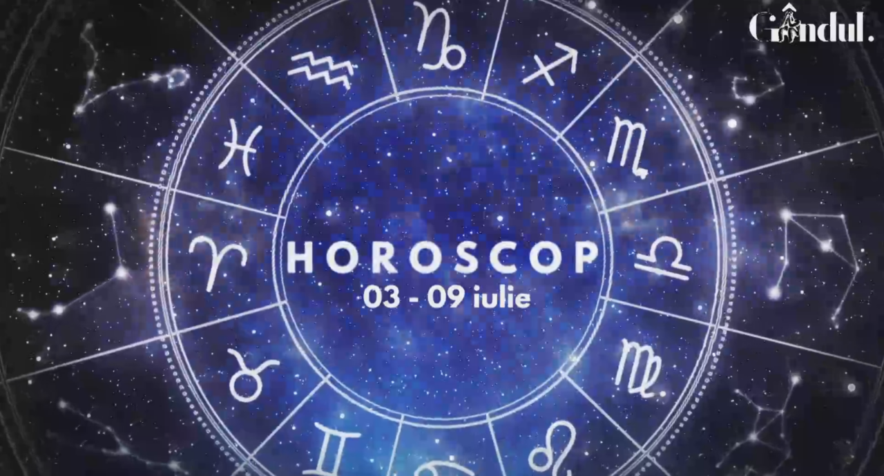 VIDEO | Horoscop general, săptămâna 3 – 9 iulie 2023. Luna Plină din Capricorn va influența multe zodii