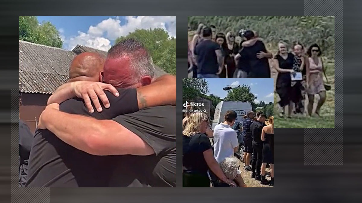 VIDEO: Un bărbat și-a înscenat moartea și apoi a apărut la propria înmormântare cu un elicopter. Motivul incredibil pentru care a făcut acest lucru