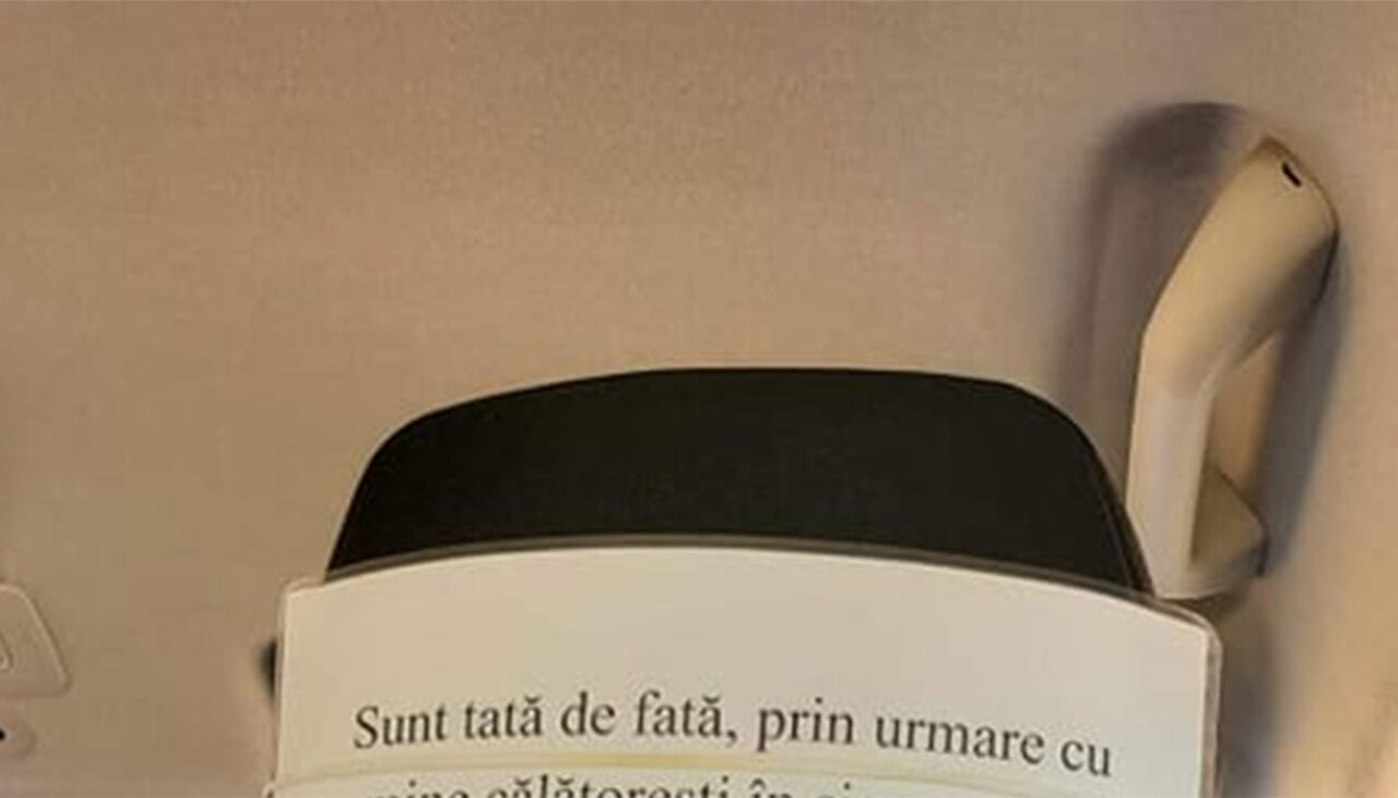Ce MESAJ a lipit un șofer Uber din Iași, pe bancheta mașinii: „Sunt tată de fată, prin urmare…”