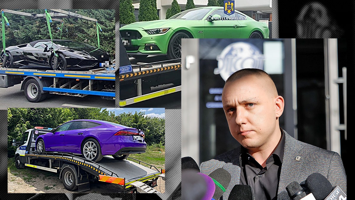 Procurorii DIICOT au sechestrat mașini în valoare de 500.000 de euro de la vloggerul Vlad Obu și complicii săi, în dosarul de trafic de persoane