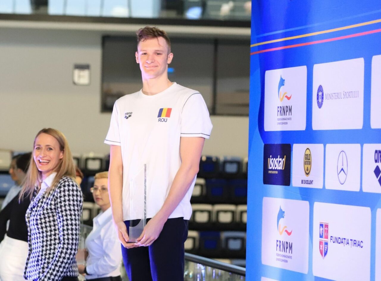 Campionul mondial și european de juniori la înot va studia la Princeton!