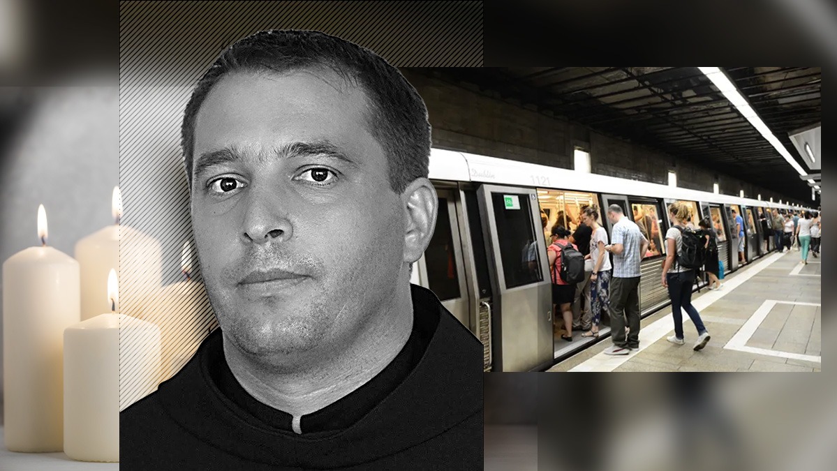 Cine este PREOTUL de 39 de ani a căzut în fața metroului. „În ciuda problemelor de sănătate, a fost caracterizat de bunătate şi dăruire”