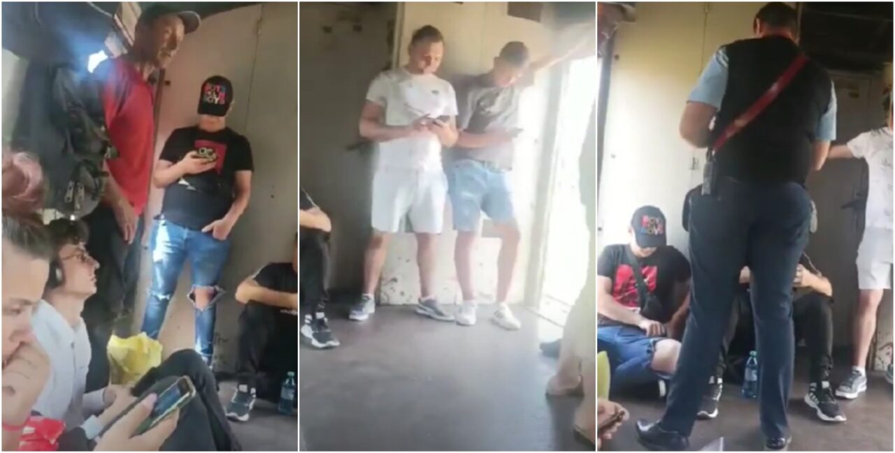 VIDEO | Imagini ireale în trenul Iași – Dorohoi. Cum se călătorește în România, în anul 2023