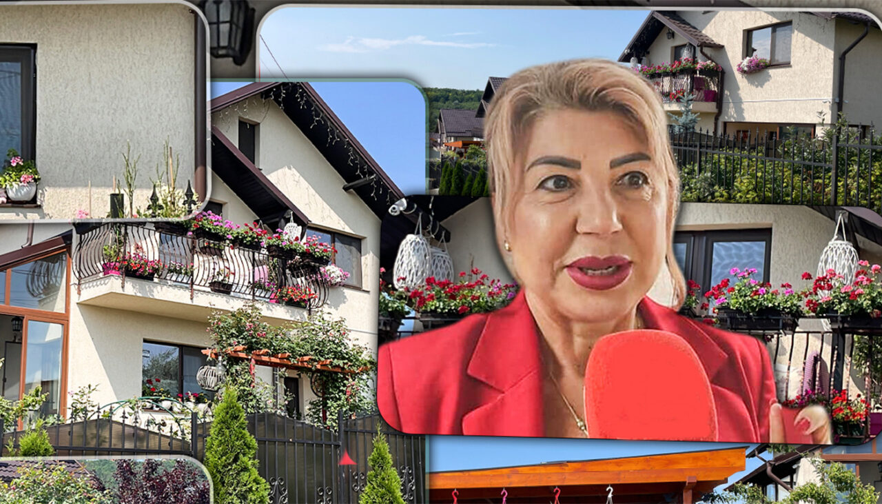 În ce PALAT locuiește „regina săracilor” din Iași! Vila impozantă este construită pe 3 niveluri
