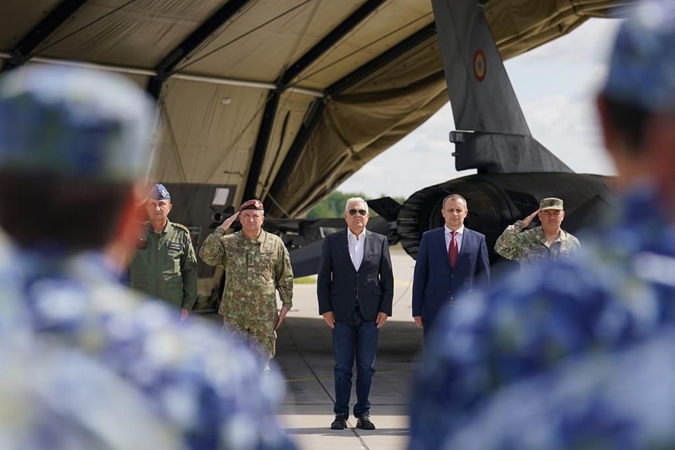 Ministrul Apărării vizitează detașamentul „Carpathian Vipers”, dislocat în Lituania