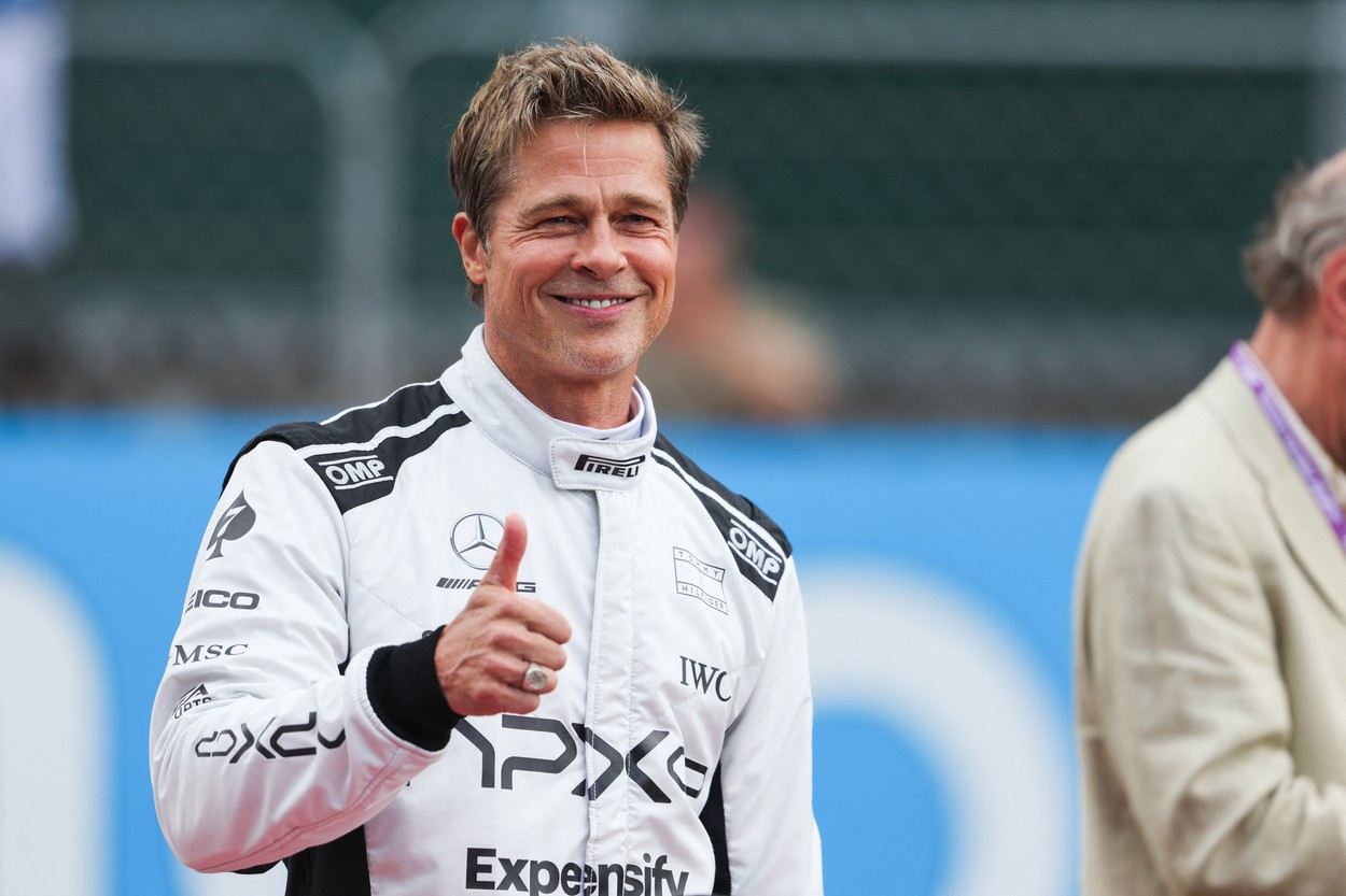 Brad Pitt dă detalii despre cel mai recent film al său, după o tură „la cald” pe circuitul Silverstone: „Nu aveam idee ce presupune”