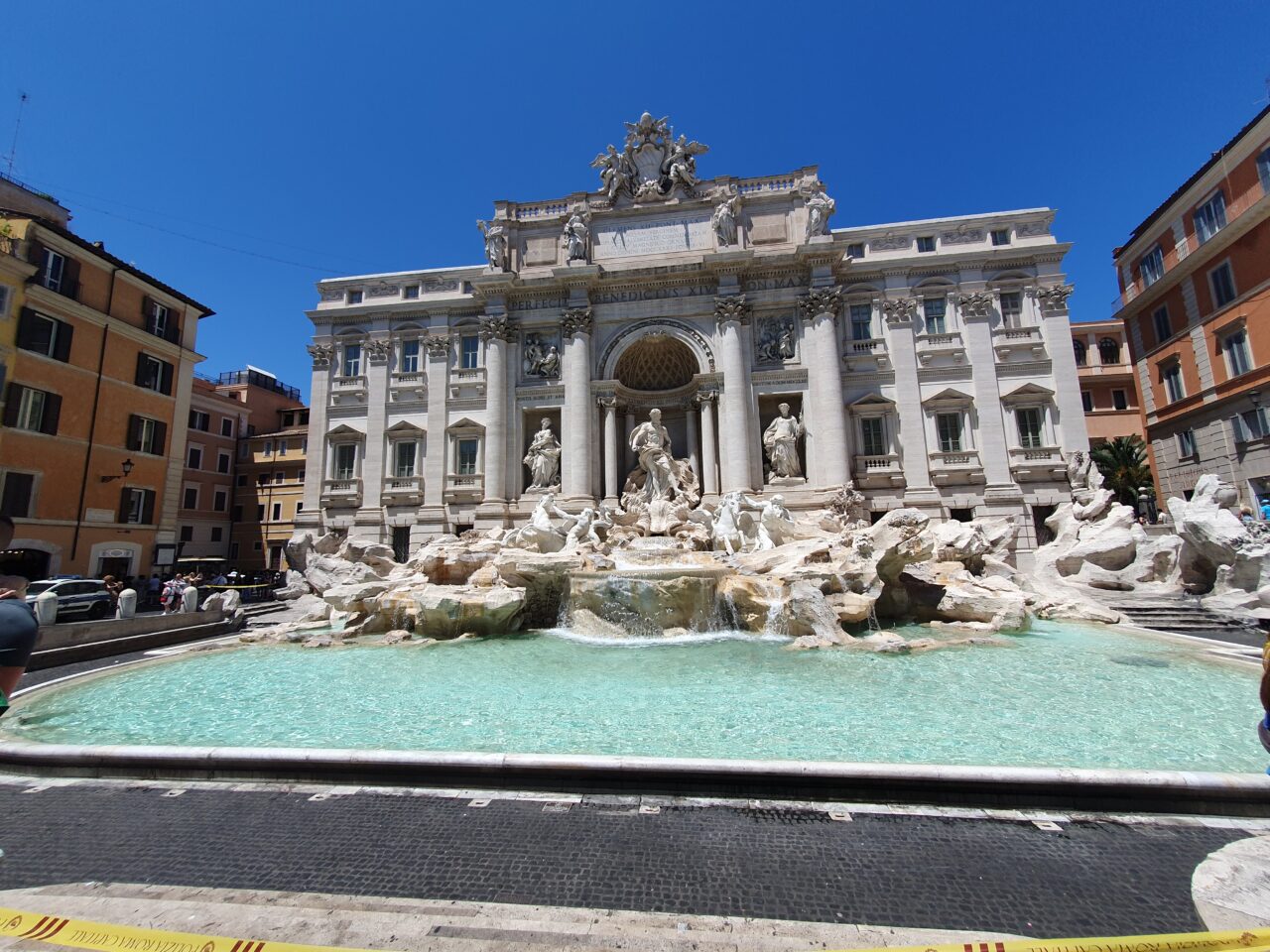 Fântâna TREVI, din Roma, restaurată. Ce măsură au luat autoritățile din Roma împotriva aglomerației