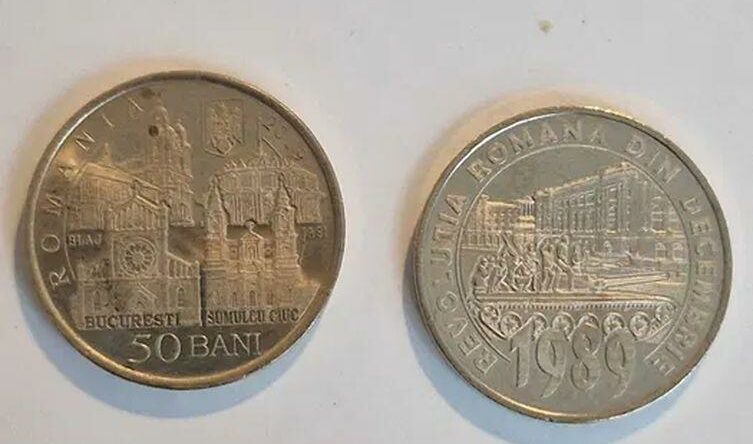 Moneda de la Revoluție cu care te poți ÎMBOGĂȚI! Se vinde pe internet cu 5.000 de lei