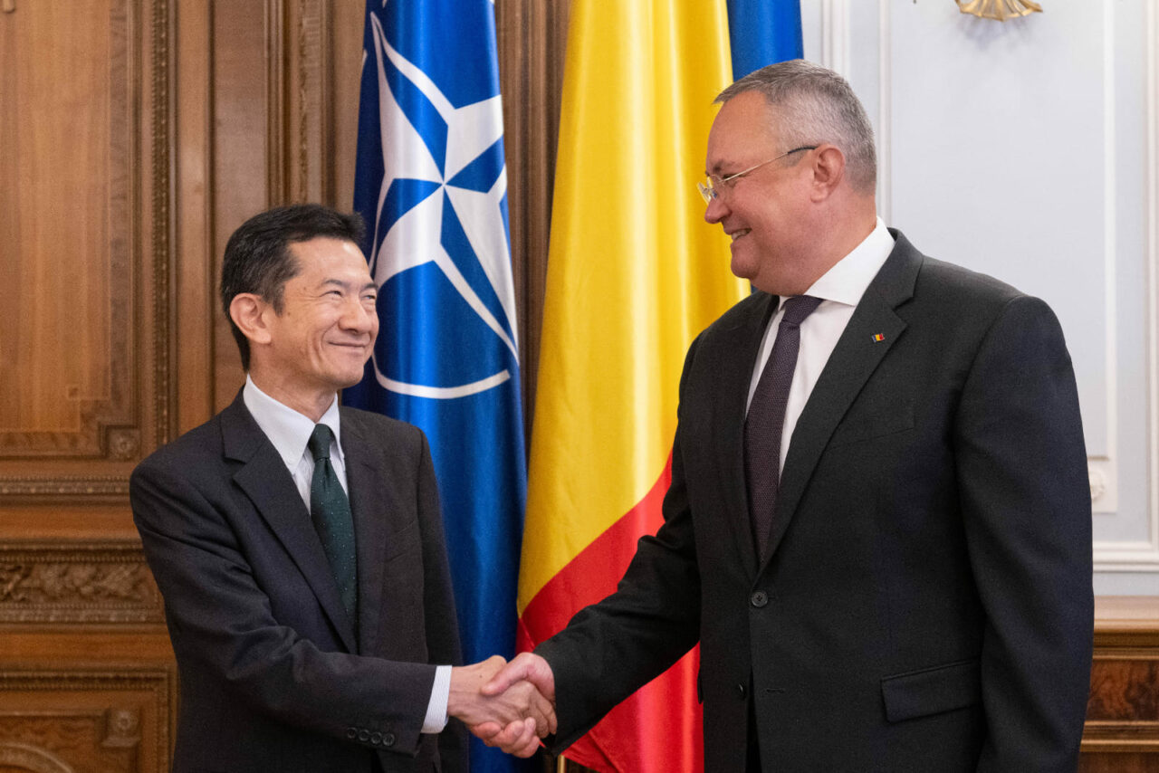 Preşedintele Senatului, întâlnire cu ambasadorul Japoniei la Bucureşti. Nicolae Ciucă visează la construcția celui de-al doilea pod peste Dunăre
