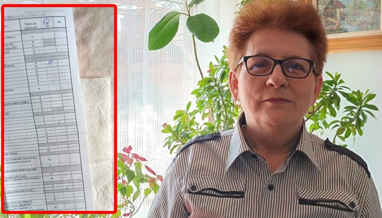 Elena din Iași a dat examenul de CONDUCERE la 63 de ani. Ce a făcut după ce a picat de 3 ori