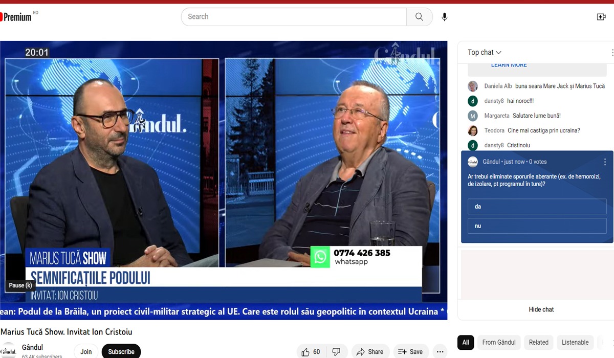 SONDAJ Marius Tucă Show. Ar trebui eliminate sporurile aberante, precum cele de hemoroizi?