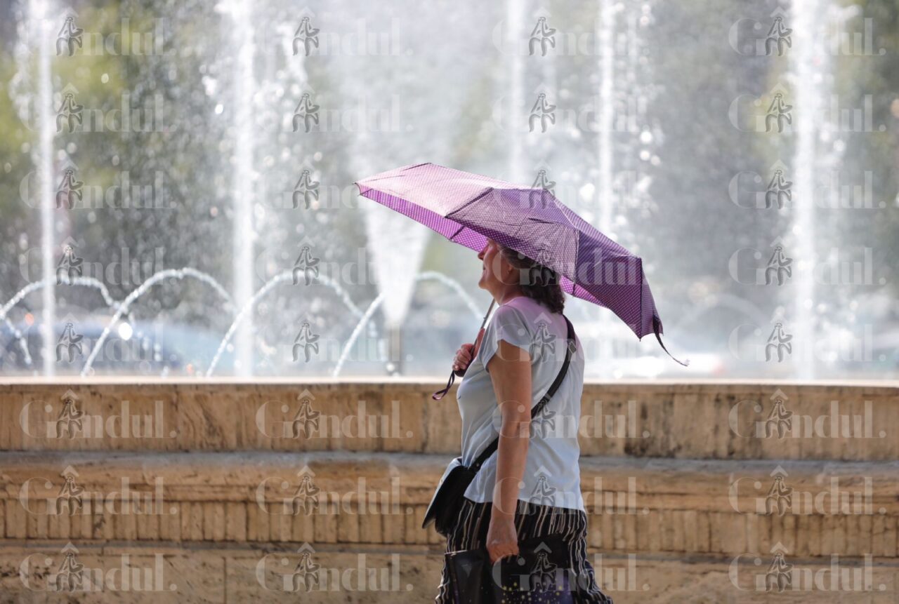 GALERIE FOTO | Bucureștiul, lovit în continuare de caniculă. Sfaturile specialiștilor pentru perioadele toride