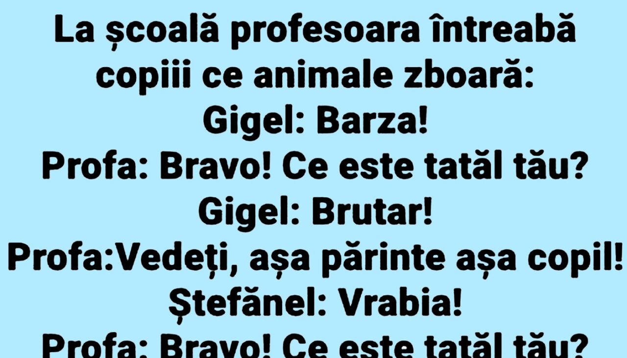 BANC | Bulă și crocodilul zburător