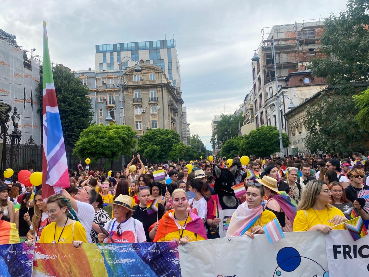 VIDEO | Începe marșul Bucharest Pride 2023. Organizatorii se așteaptă la 15.000 de participanți