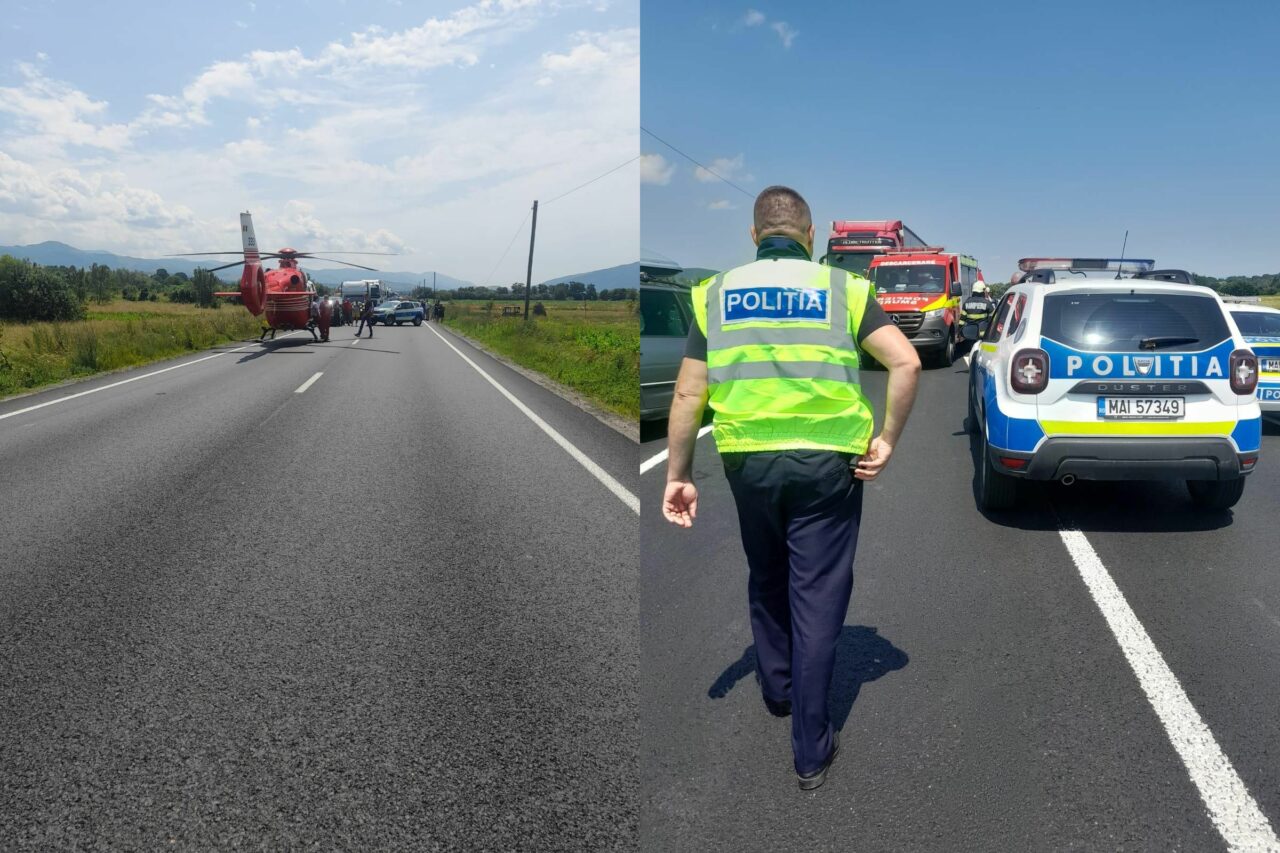 Un șofer beat și fără permis a accidentat grav un copil de șase ani