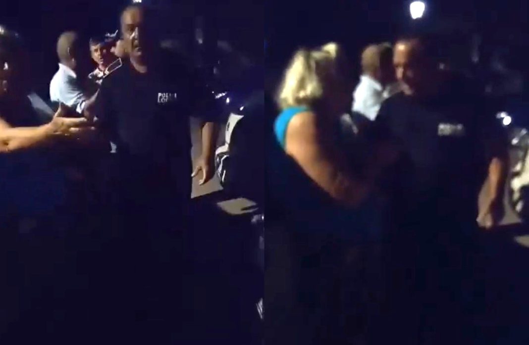 VIDEO | Bătrân încătuşat de polițiștii locali într-un parc din Vaslui, în faţa nepoatei sale de 10 ani care plângea în hohote. Ce făcuse bărbatul
