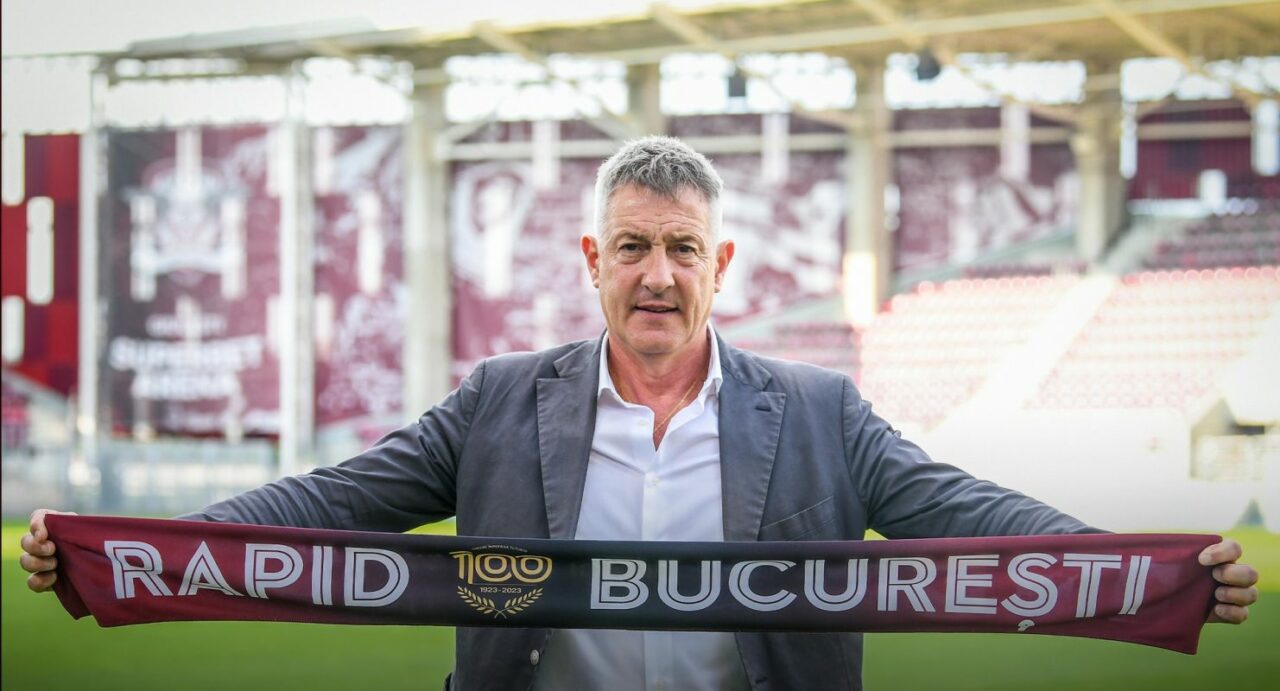 Cristiano Bergodi, primele declarații ca antrenor la RAPID! „Obiectivul stabilit de conducerea clubului este un loc în primele trei”